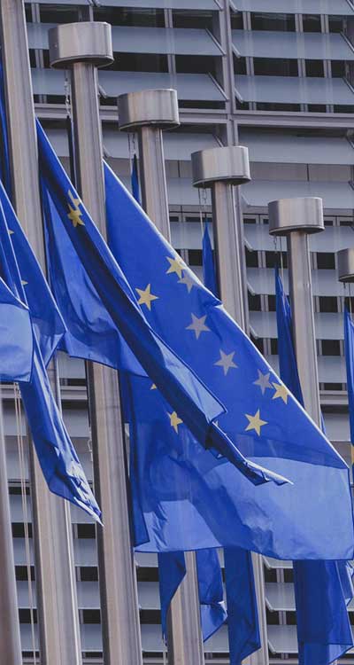 Flag of EU
